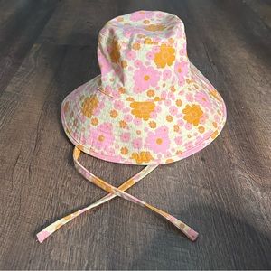 Urban outfitters floral sun bucket hat